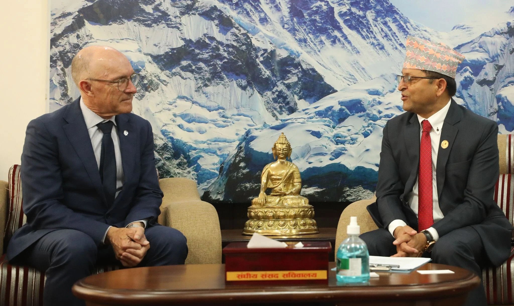 Courtesy meeting between President Timilsina and Executive Secretary of CTBTO