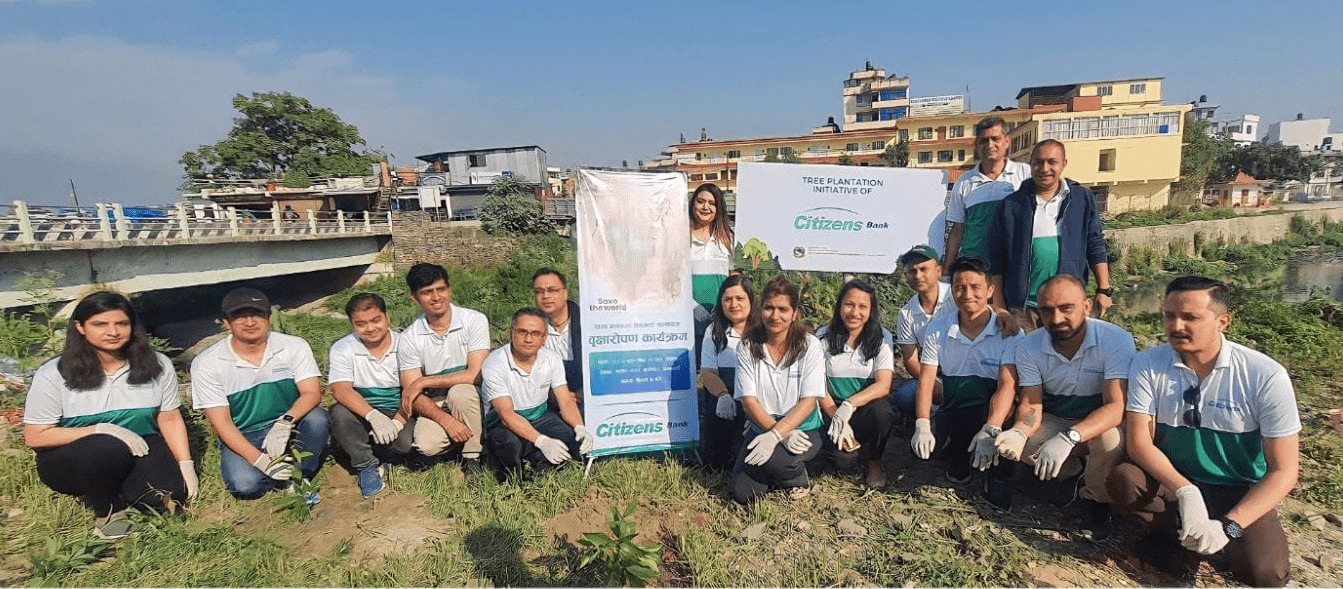 Plantation in World Environment Day by Citizens Bank