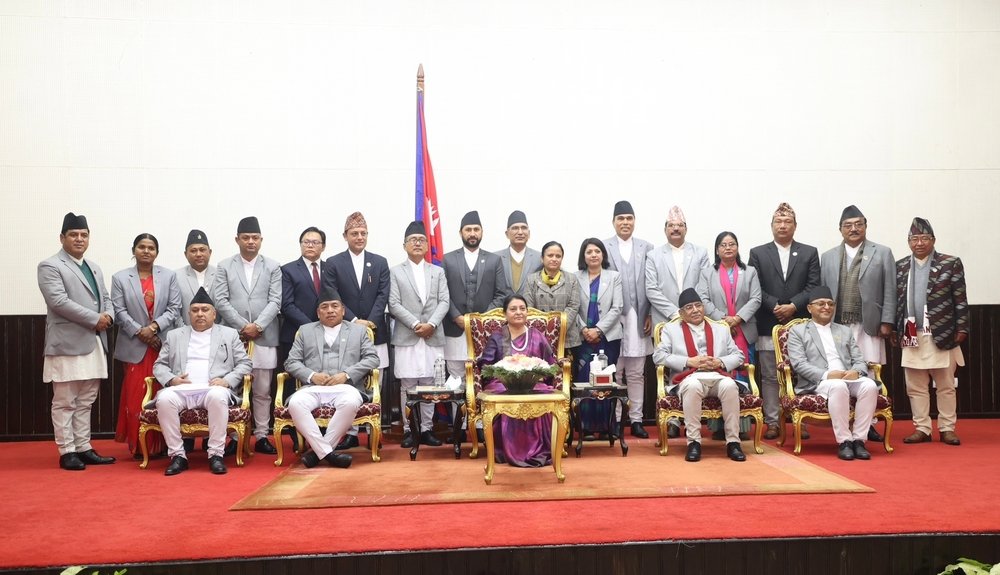 IN PICS: Newly appointed ministers sworn in