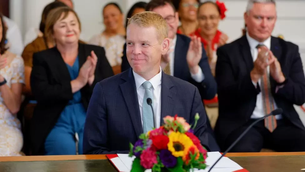 Jacinda Ardern's successor Chris Hipkins sworn in as New Zealand PM