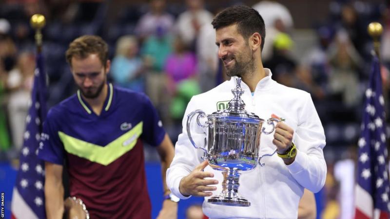 After winning the US Open, Novak Djokovic took a photo with the AC