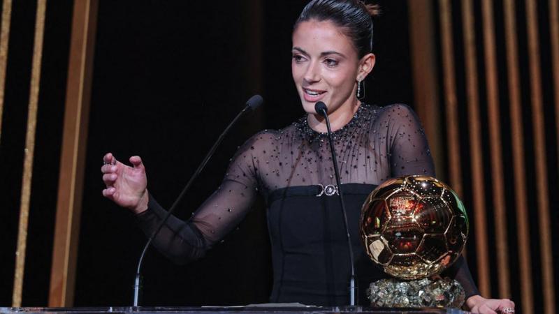 Women's Ballon d'Or: Spain and Barcelona midfielder Aitana Bonmati wins award for first time