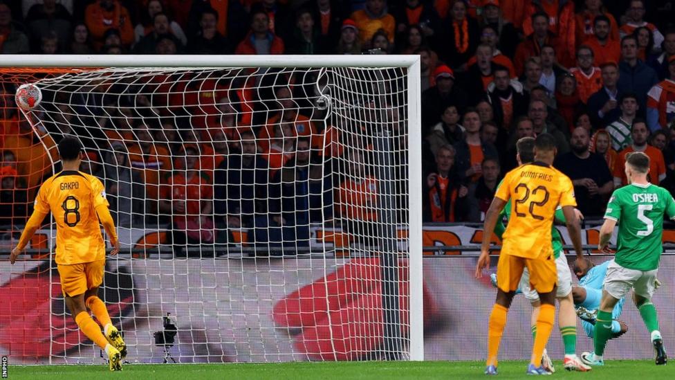 Netherlands beat Republic of Ireland to qualify for Euro 2024