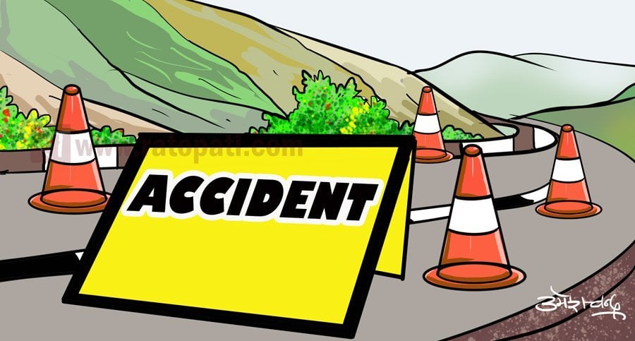 Two killed in Salyan road mishap