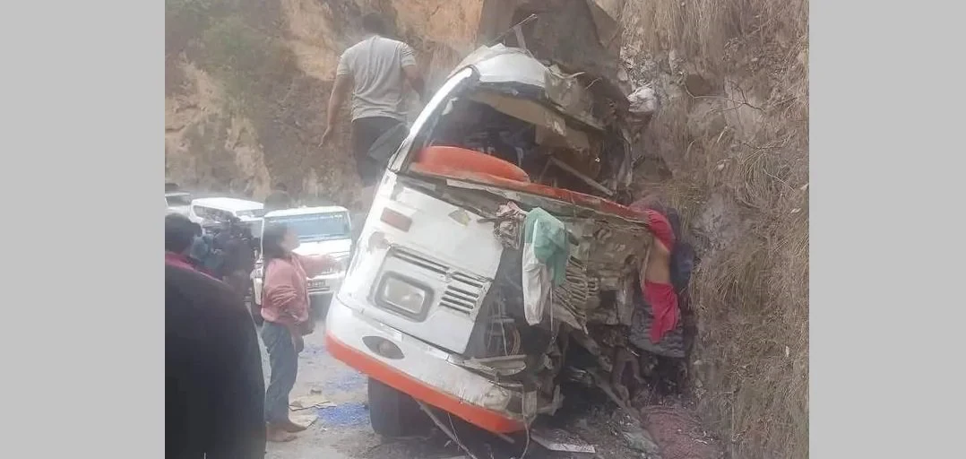 Bus accident in Sindhuli claims five lives, 24 injured