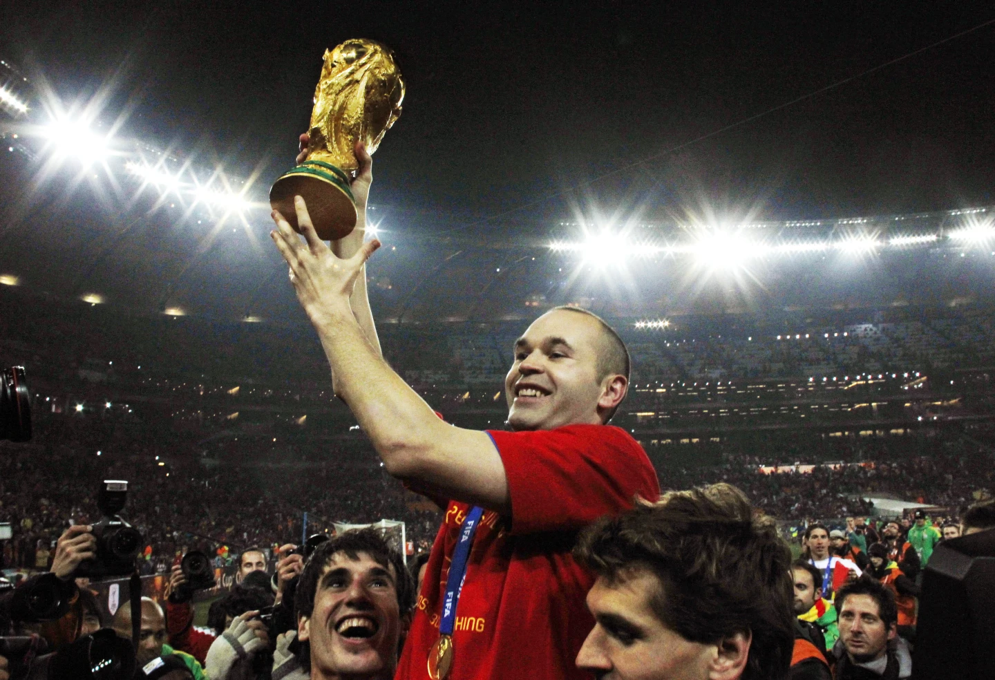 Spain and Barcelona great Iniesta announces retirement