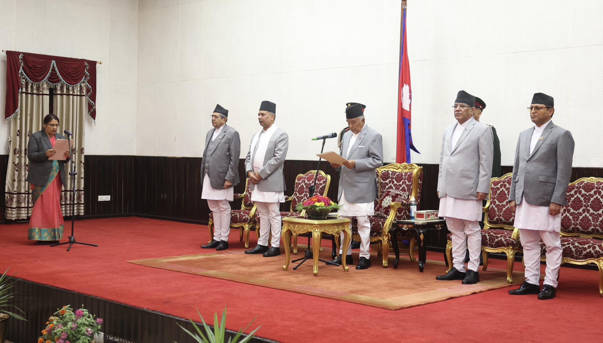 Anitadevi sworn in as General Administration Minister