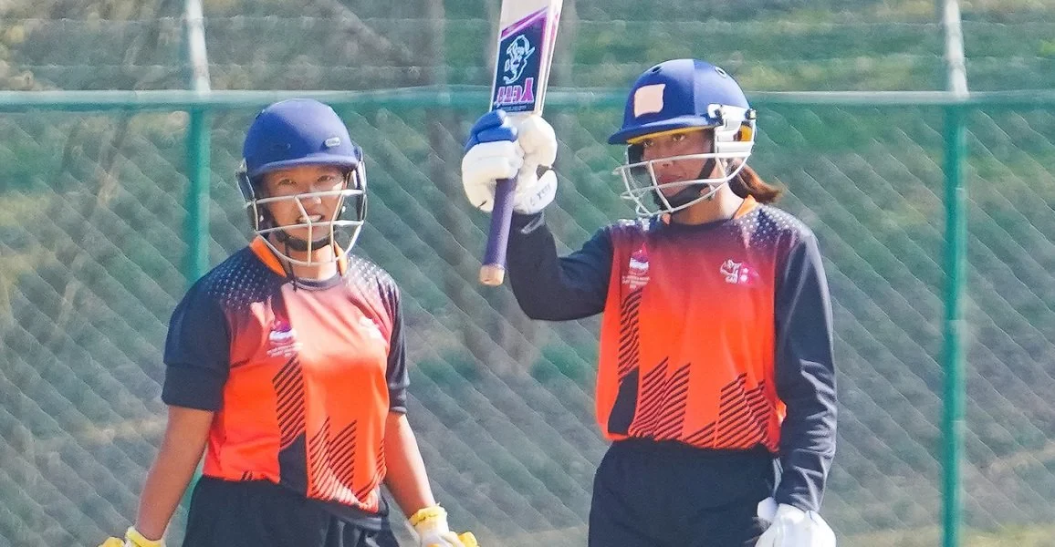PM Cup Women’s Cricket: APF sets target of 115 runs for Koshi to clinch the trophy
