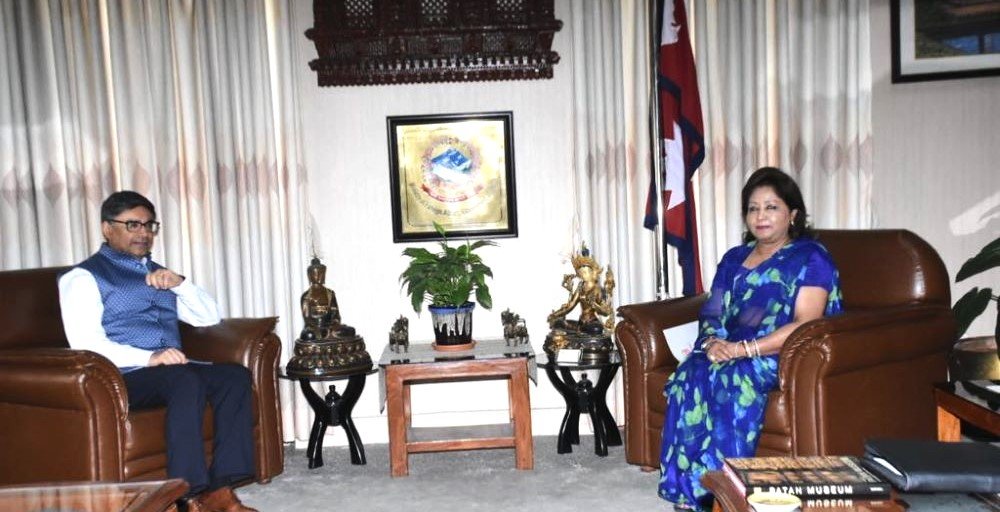 Indian Foreign Secretary calls on Foreign Affairs Minister Rana