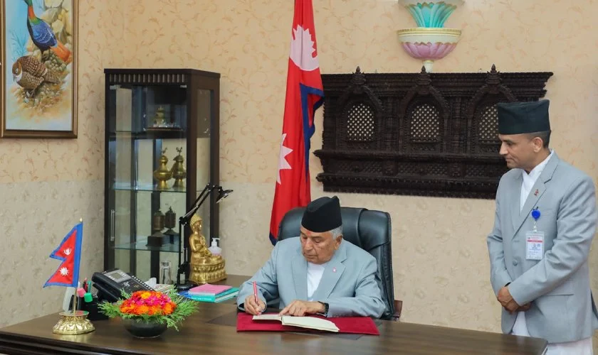 President Paudel approves army deployment