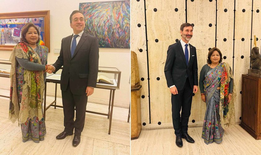 Foreign Minister Rana holds bilateral meetings in Geneva, discusses UN candidacies