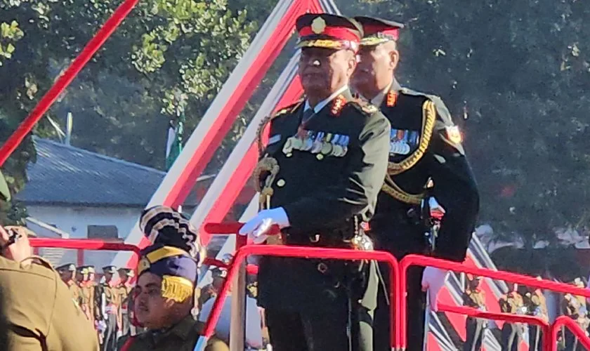 COAS Sigdel visits Indian Military Academy in Dehradun