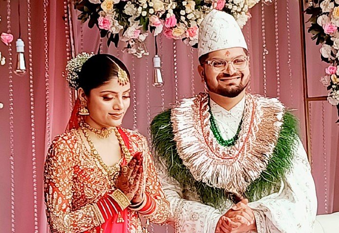 Singers Asmita Adhikari and Mahesh Kafle tie the knot