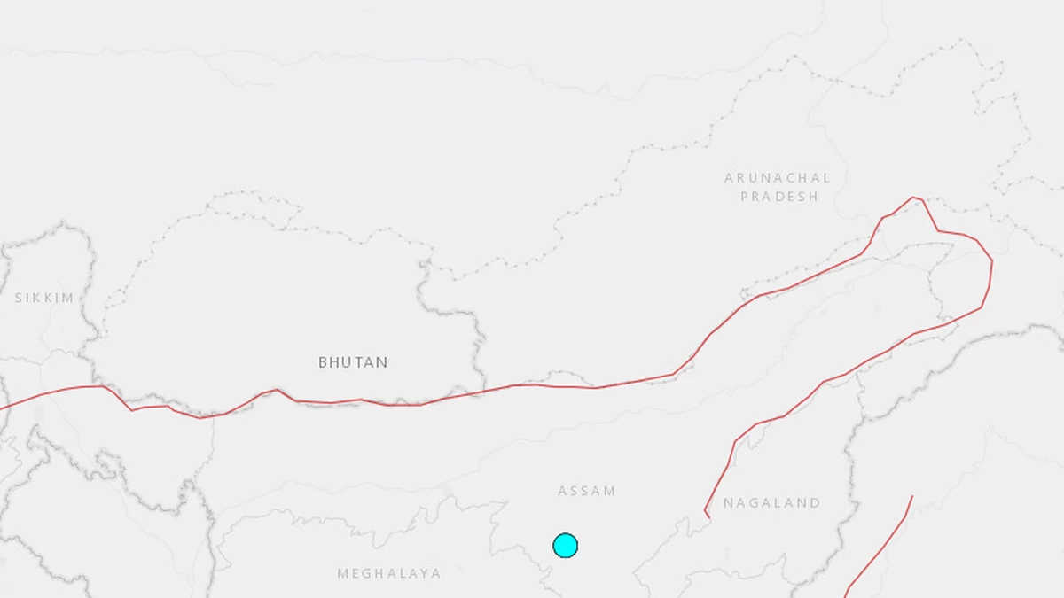 Assam hit by 4.2 magnitude earthquake