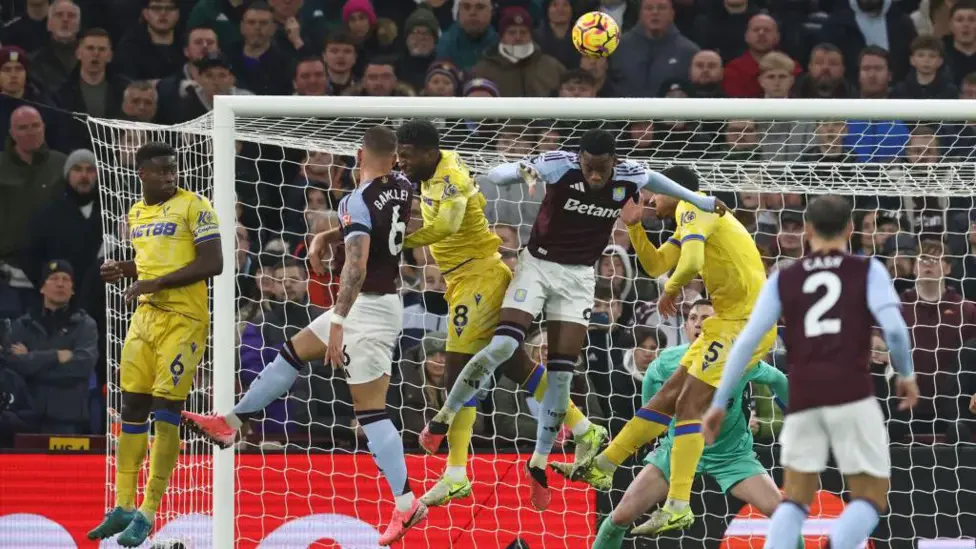 Villa hit back twice against Palace to end losing run