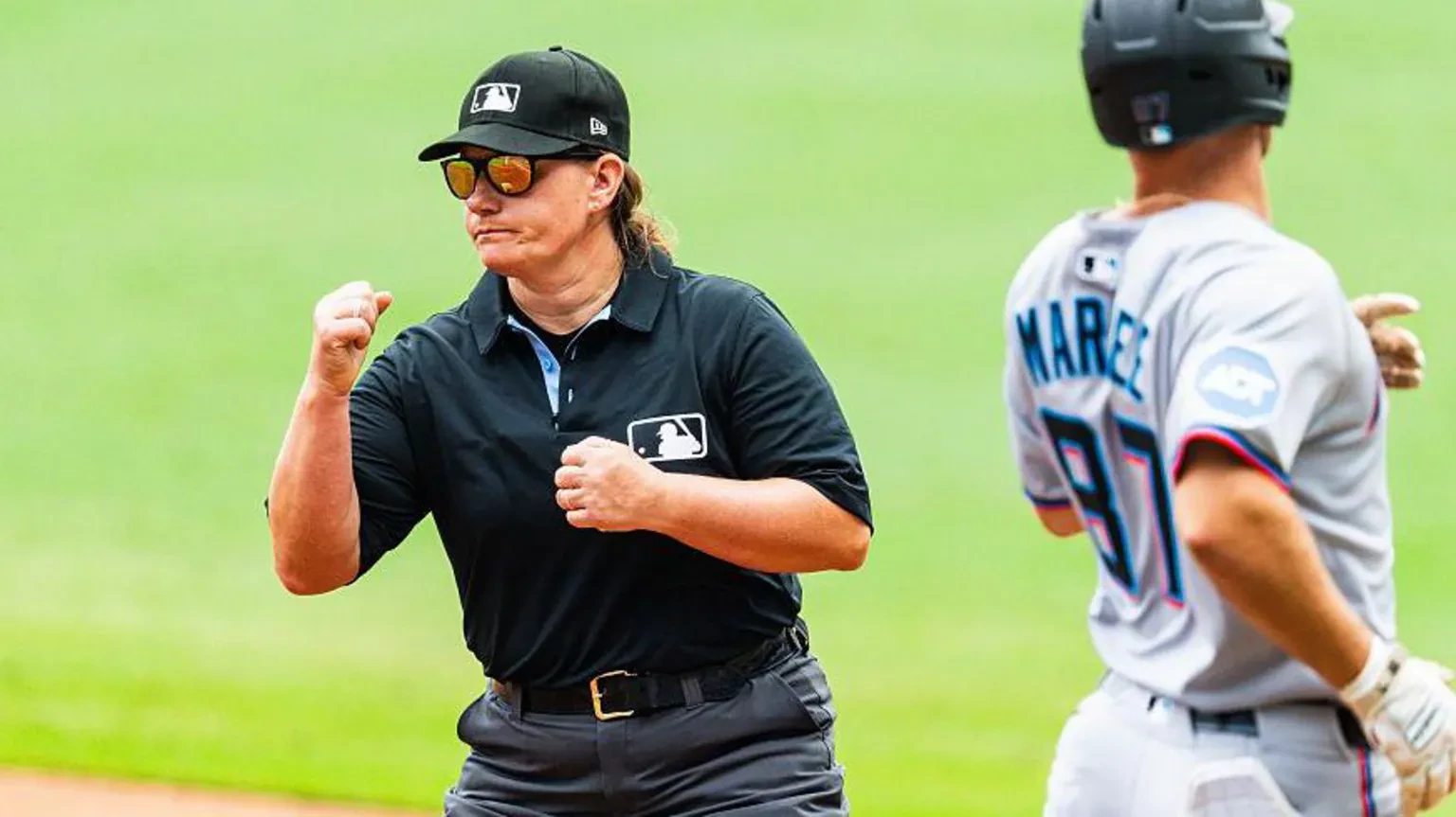 Historic Moment: MLB's First Female Umpire Receives Standing Ovation