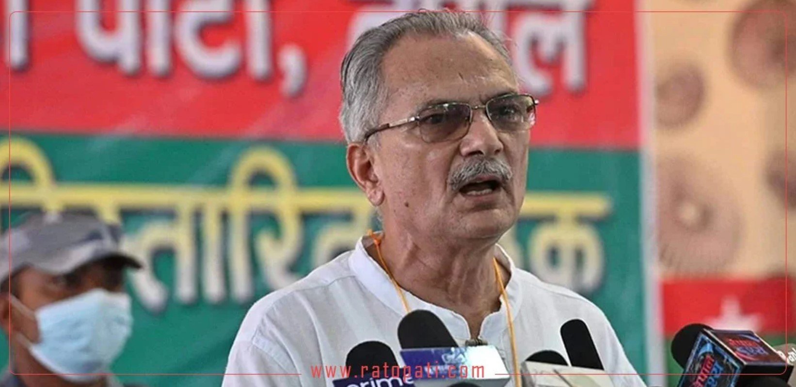 Bhattarai challenges former comrade-in-arms Prachanda on Maoist unity