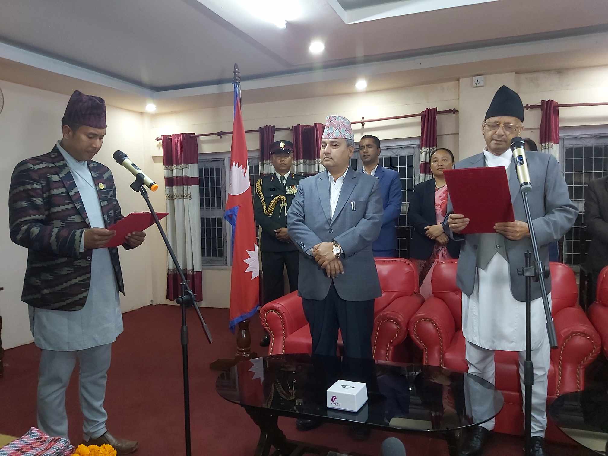Bhajracharya sworn in as Tourism Minister in Bagmati Province