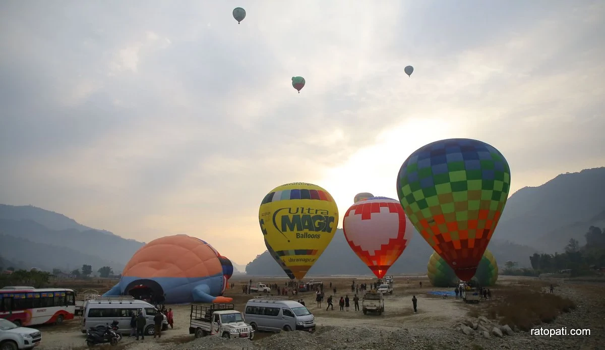 International Balloon Festival tees off in Pokhara (photos)