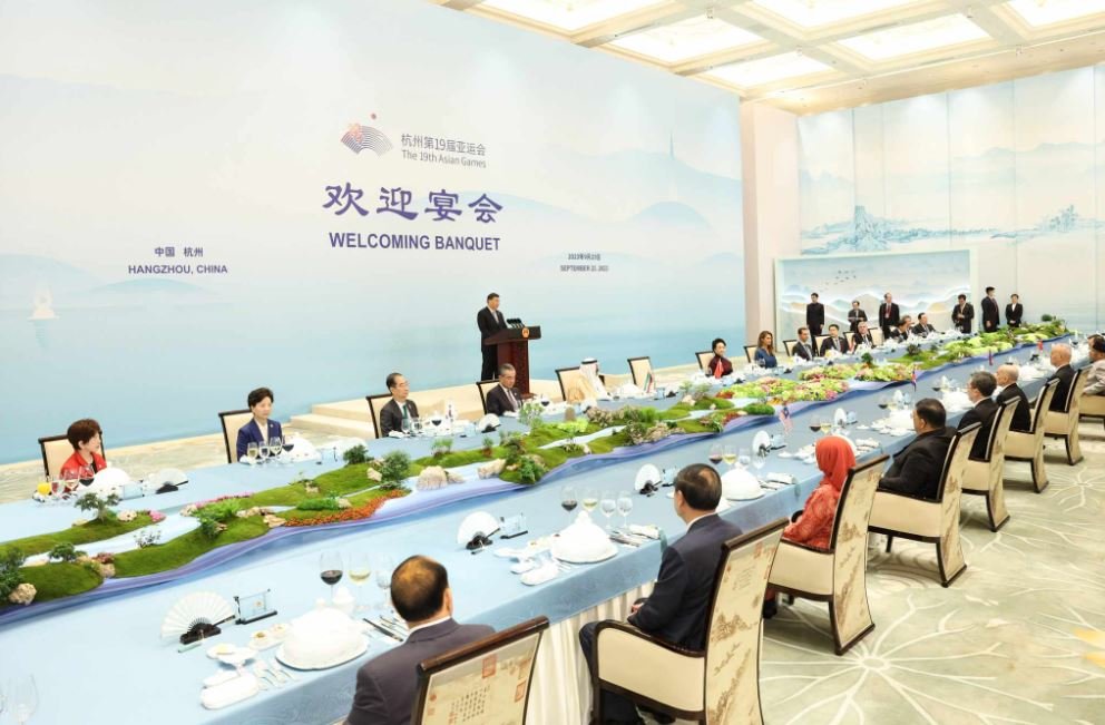 PM Prachanda attends welcoming banquet in Hangzhou