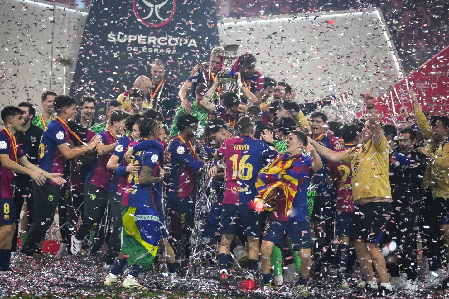 Barcelona routs Real Madrid again to win Spanish Super Cup final 5-2