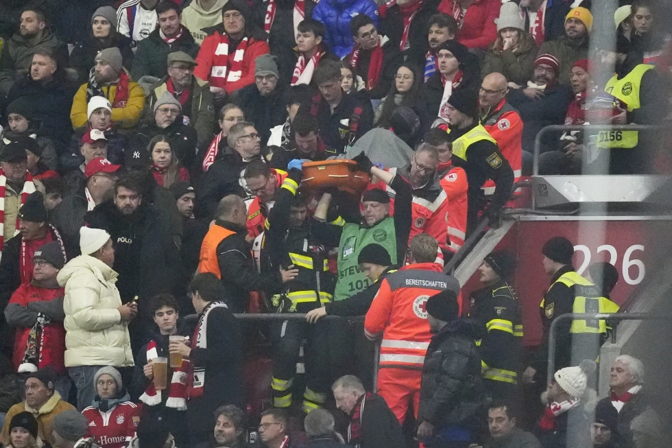 Fan’s death overshadows Bayern’s win in Champions League as fans refrain from singing