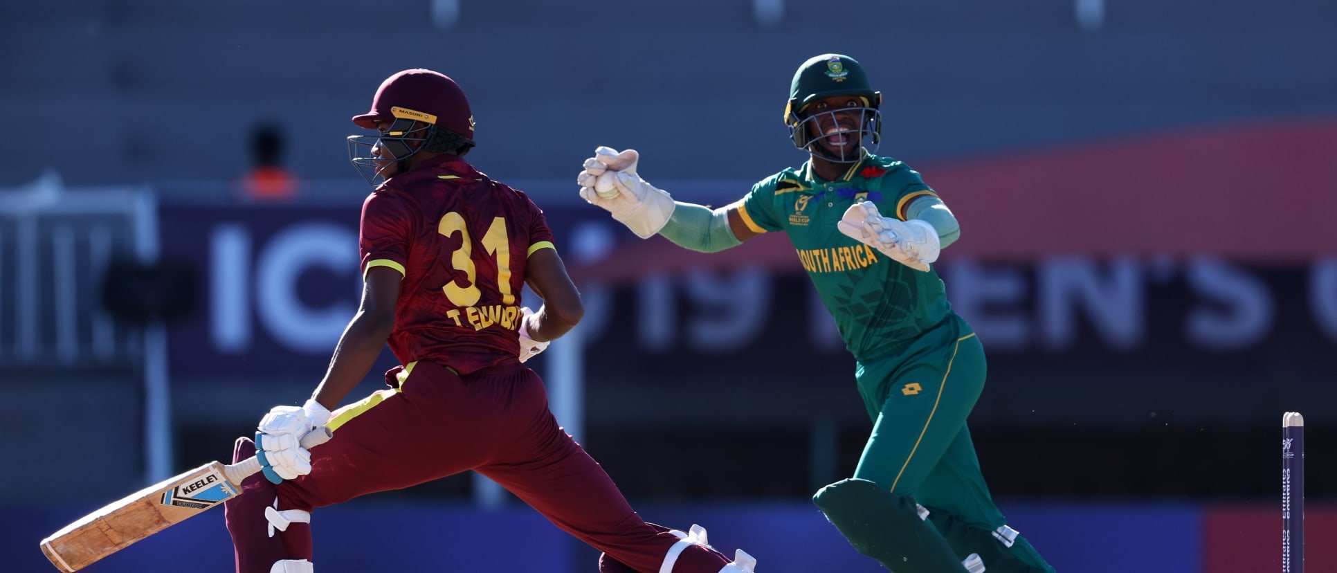 ICC U19 World Cup: South Africa beat West Indies by 31 runs in Potchefstroom