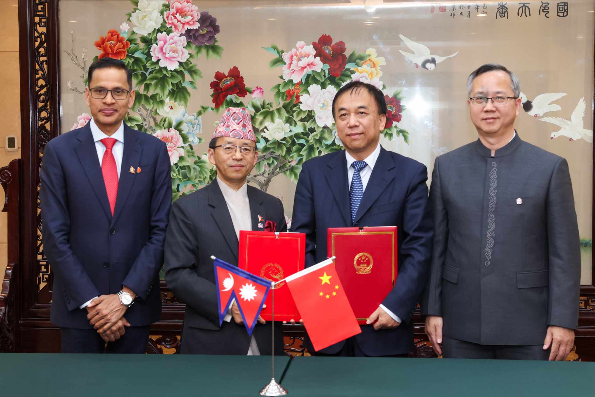 Nepal and China sign BRI framework