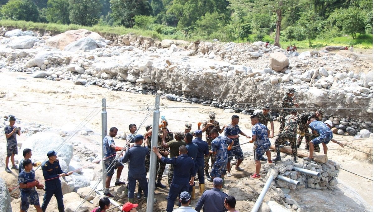 September floods: 10 bridges temporarily rebuilt, 7 under construction