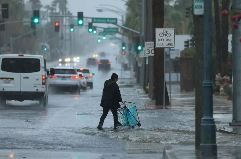 Tropical Storm Hilary hits southern California