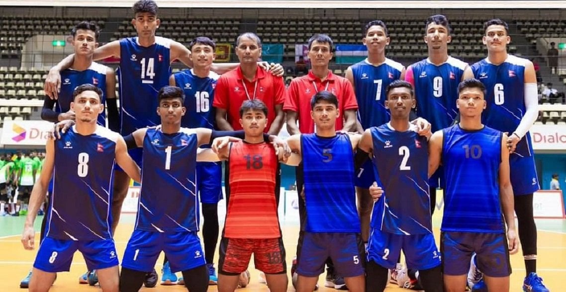 CAVA U-20 Men's Volleyball Championship: Nepal loses to Uzbekistan in final