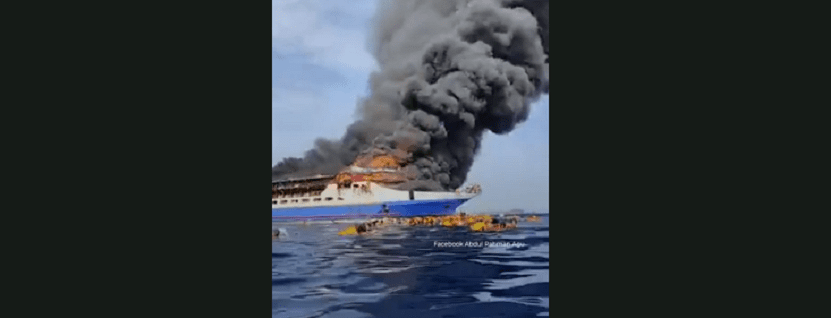 Three Dead, 568 Rescued in Indonesian Ferry Fire