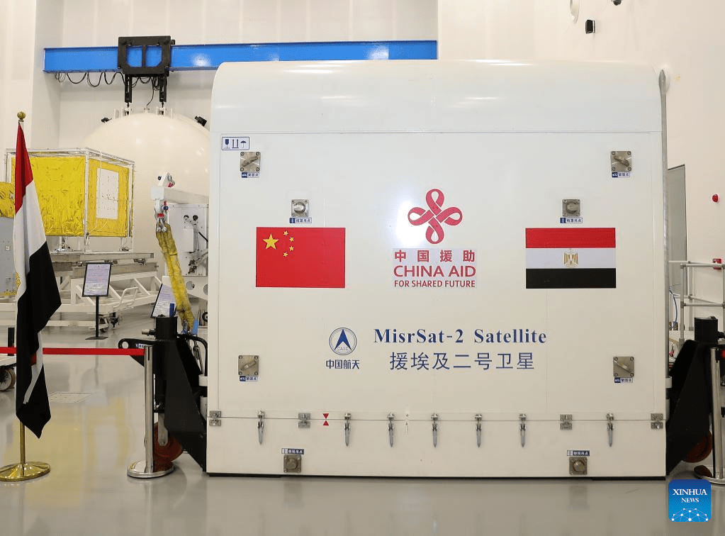 China-funded prototype satellites delivered to Egypt