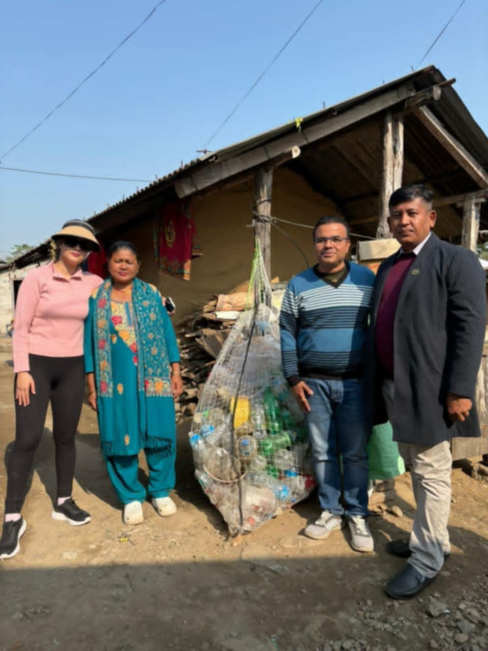 Miss Nepal World KC praises CREASION's role in tackling plastic pollution