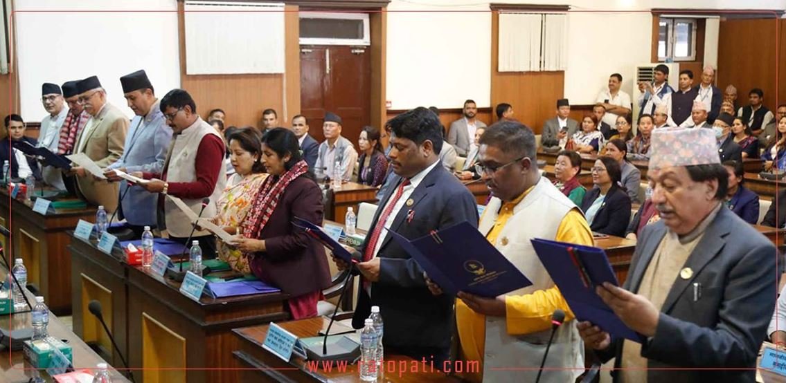 Chairpersons of all 10 parliamentary committees take oath