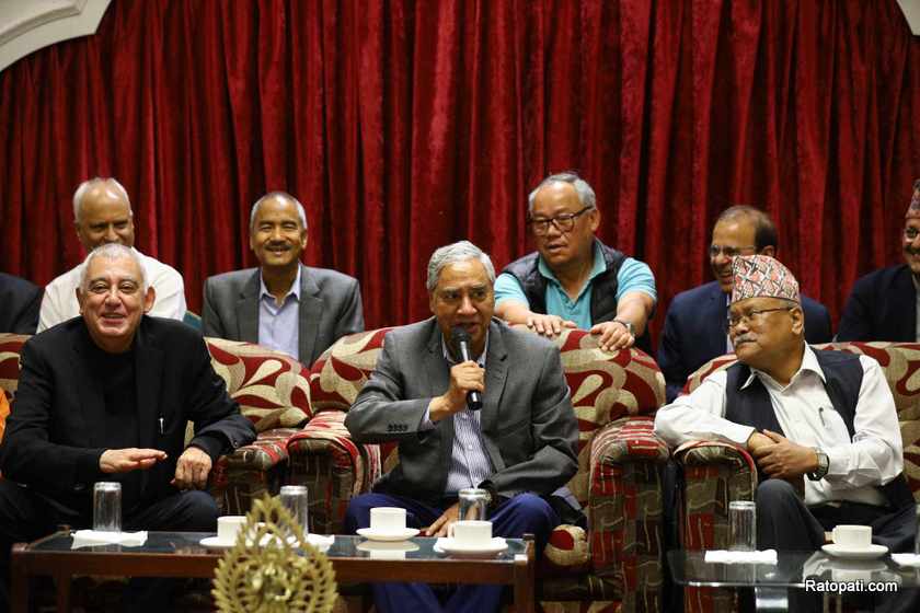 Deuba calls Congress office bearers meeting