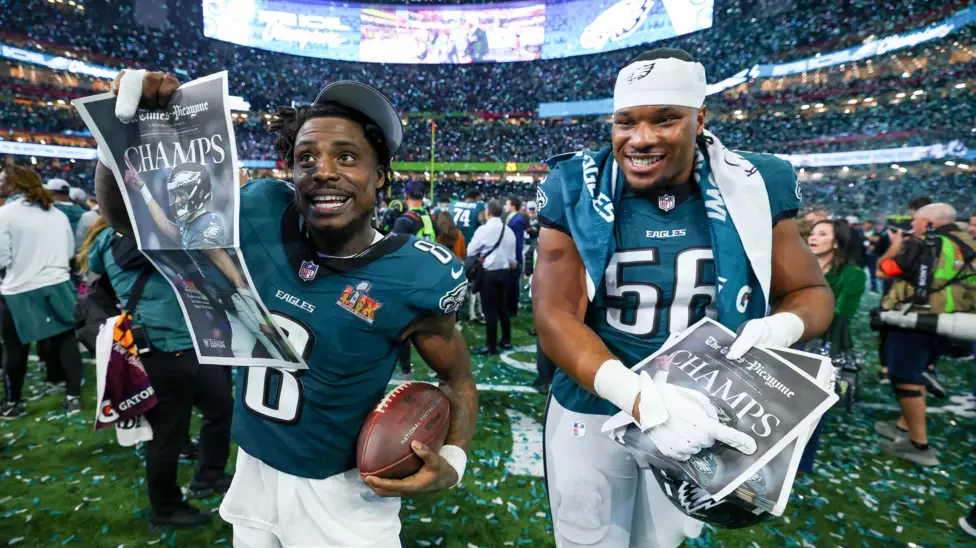 Eagles demolish Chiefs to deny them Super Bowl three-peat