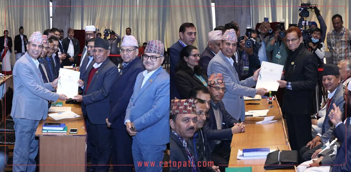 Dahal and Sharma nominated for National Assembly Chair