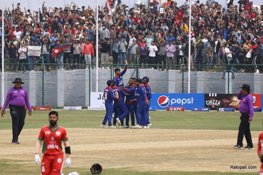 Nepal's impressive victory over Oman