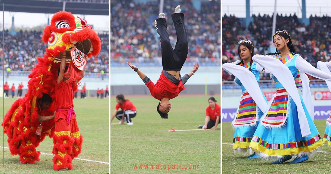 Nepal-China friendly football match opens with cultural performances (photos)