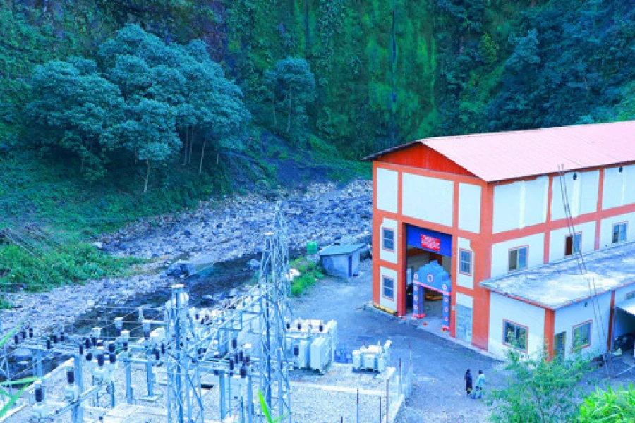 Daramkhola hydropower project begins power production
