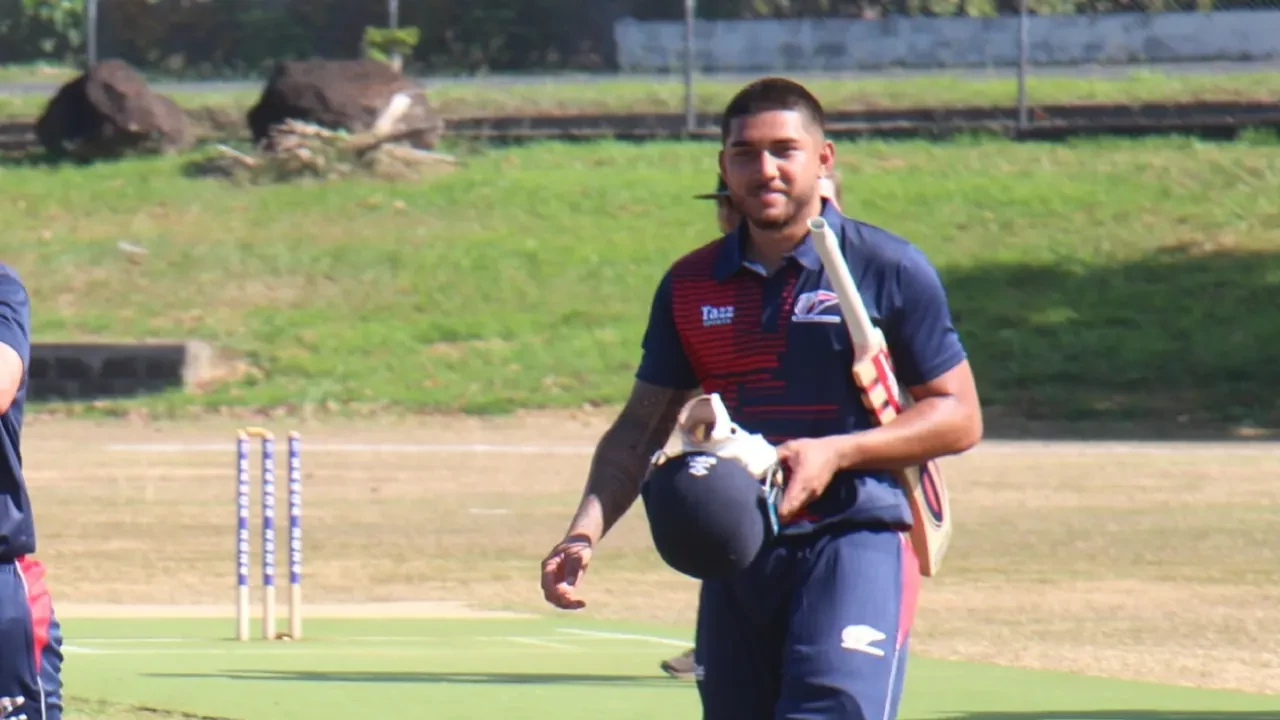 Samoa's Darius Visser breaks men's T20I records with 39 runs in an over