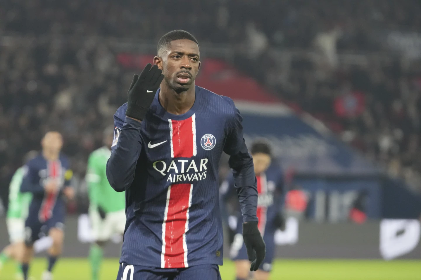 Dembélé scores twice as leader PSG remains unbeaten in French league