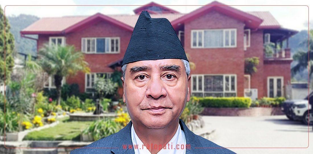 Deuba in search of rented house to leave Baluwatar