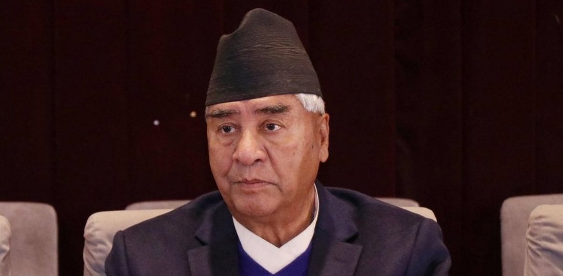 Recovery of Congress President Deuba