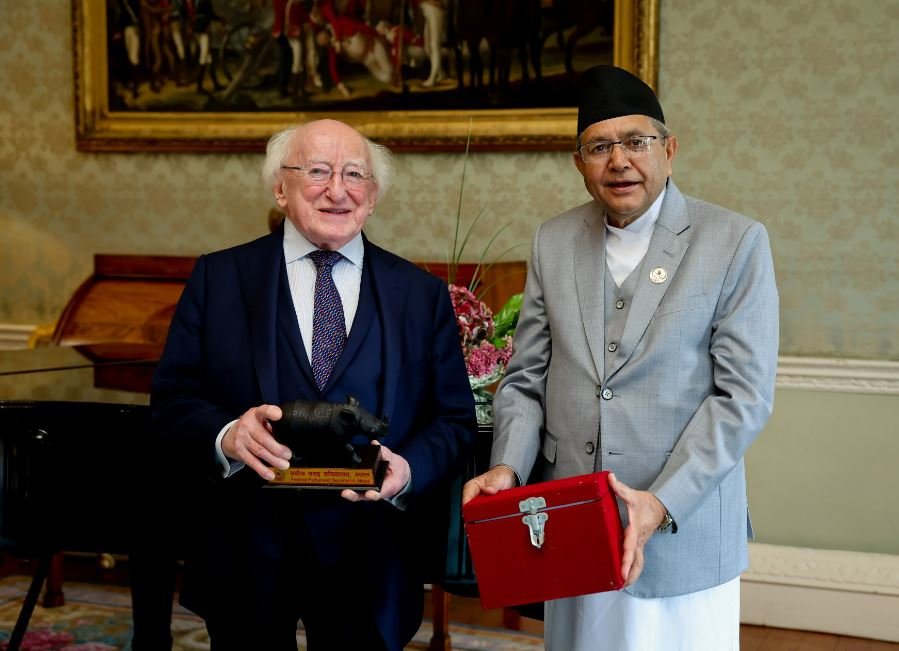 Speaker Ghimire calls on Irish President