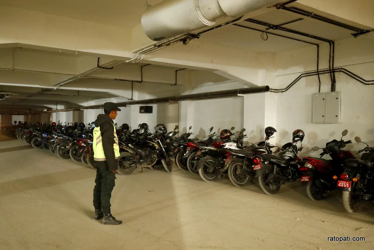 Following the initiation of on-road parking ban in New Road, KMC expands parking facilities