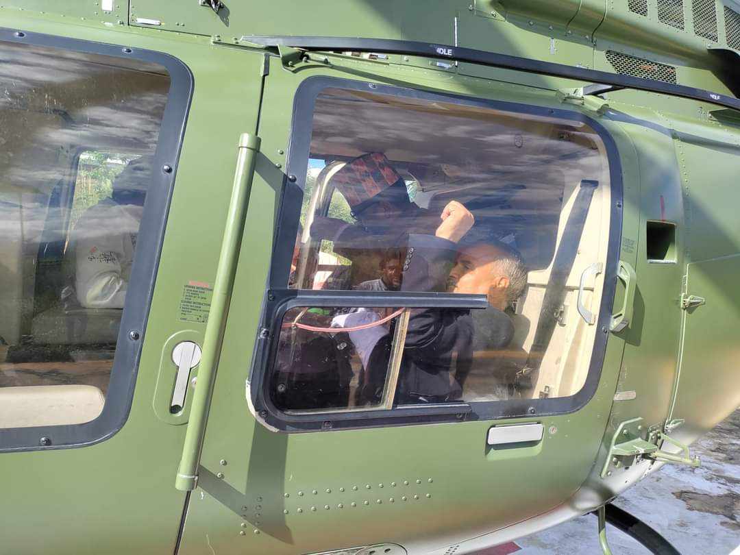 Maoist Secretary Acharya unhealthy, brought to Nepalgunj from Achham via Helicopter