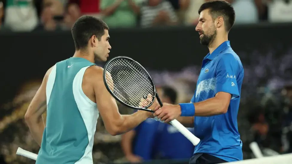 Djokovic overcomes injury to stun Alcaraz in Melbourne