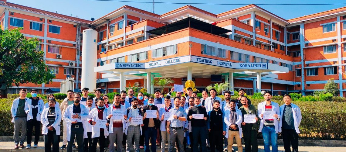 Residential doctors announce Kathmandu-centered protest